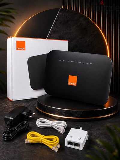 راوتر Orange DN8245V VDSL — شبه جديد | استعمال شهر فقط | كسر زيرو