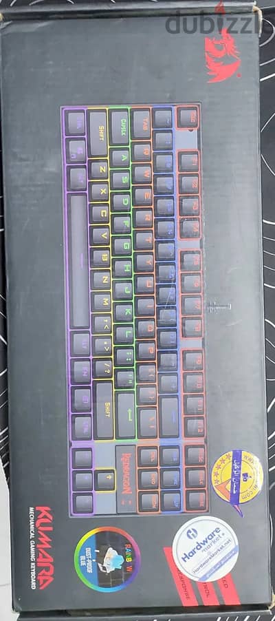 Redragon K552 KUMARA Blue Switch Rainbow