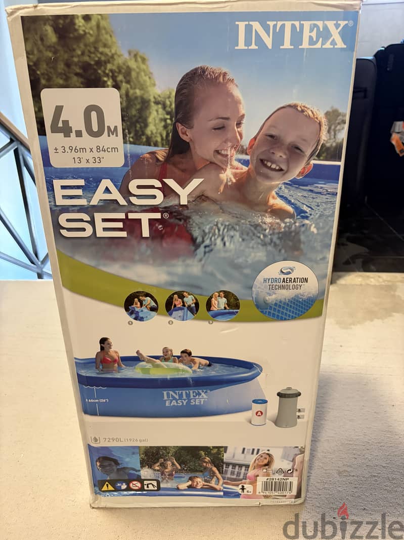 Intex pool 4m 3