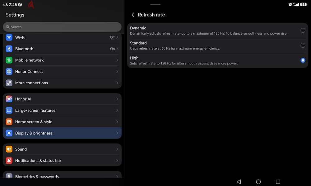 Honor Pad x9a 5