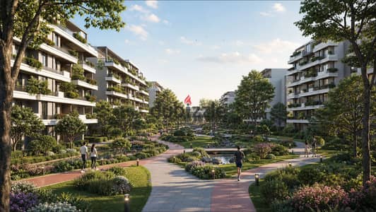 Ground Apartment 177m for Sale in Sheikh Zayed Prime Location in Sky View 3