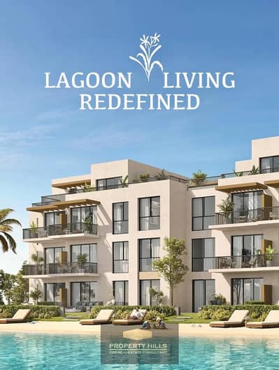 Investment opportunity with Orascom finished chalet with air conditioning in Silver Sand North Coast with an open view of the sea in Ras Al-Hikma North Coast