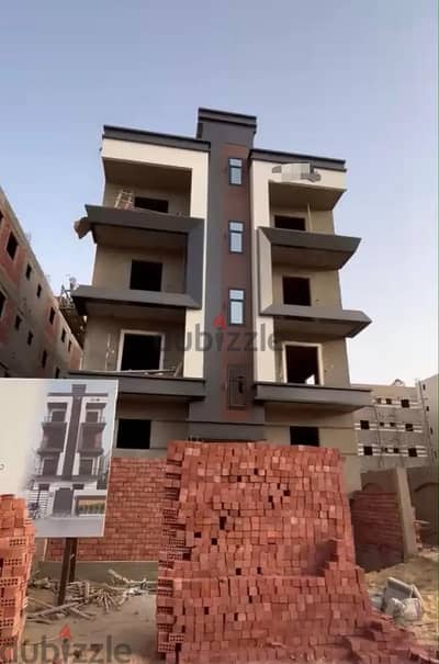 حدائق اكتوبر شقق تحت الانشاء بدون تشطيب