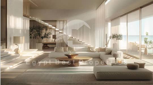 chalet for sale, in hacienda heneish fully finished direct lagoon 5 minuets from beach.