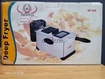 قلاية بالزيت   3Deep Fryer لتر  زيروو استخدام مره واحده