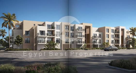 First Row on Lagoon | Own the Most Luxurious 3 Bedroom Chalet in North Coast | Only 5% Downpayment & Installment up to 8 Years