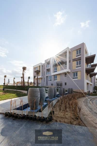 Chalet 3 Rooms On The Sea For Sale In Alamein In Front Of Alamein Towers New Kilometers 108 With Private Beach