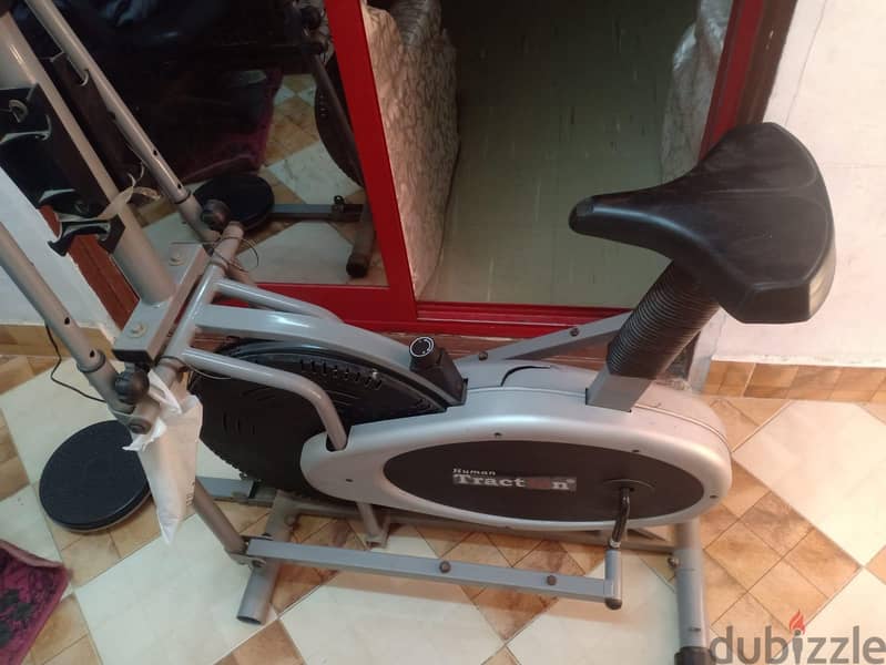 Orbitrack elliptical exercise bike 1