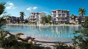 Chalet For Sale  luxury finishing with ACs At Sidi abdelrahman beside playa Direct View Lagoon