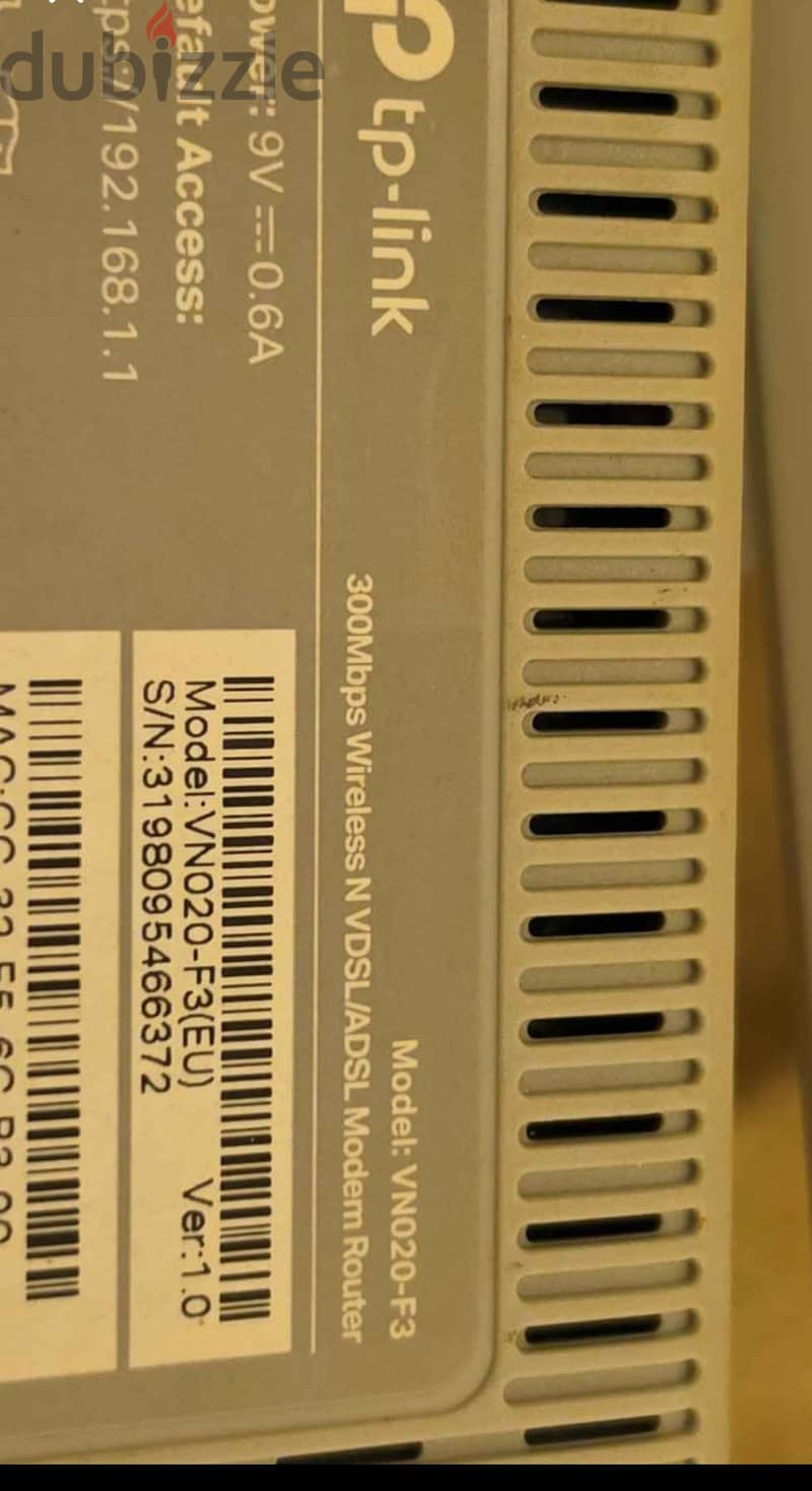 راوتر WE VDSL TP-link 1