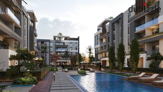 Apartment for sale 141 meters in Al Obour City, a residential compound with complete services