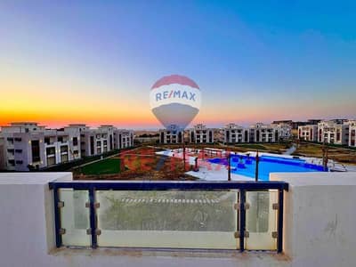 Finished chalet with lowest price - pool view - resale in Gaia, North Coast