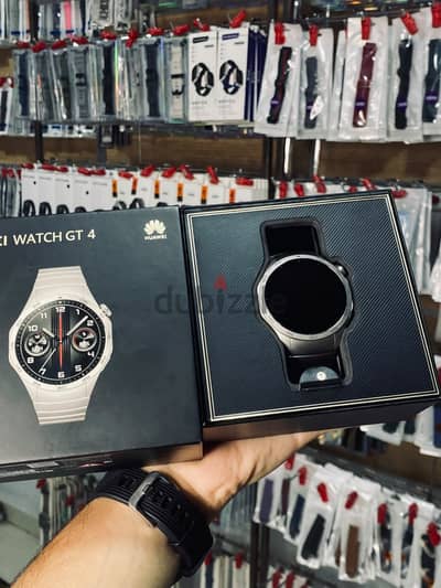 Huawei Gt4 كسر الزيرو اعلى نسخه تيتانيوم مع الاستراب التيتانيوم