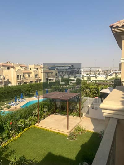 Twin house for sale at the lowest price, ready to move in El Patio Oro compound, New Cairo (Fifth Settlement).
