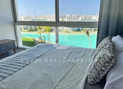 The cheapest chalet for sale with a sea view in the northern coast next to cities in the most upscale area in Ras Al-Hekma for a bargain price of 850 thousand for quick sale and facilities over 10 years the cheapest chalet for sale