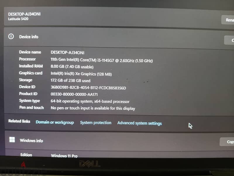 Dell latitude 5420 6