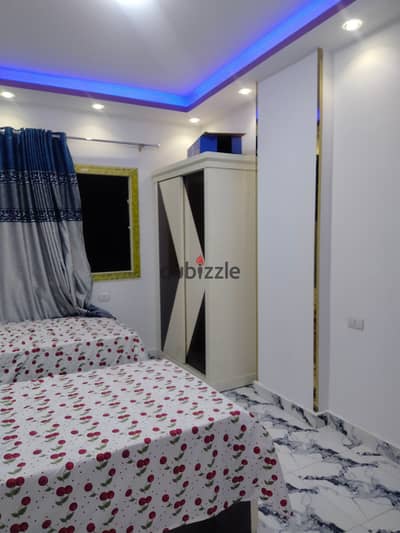 Furnished studio for rent, double room, bathroom, and kitchen, first neighborhood, fifth block