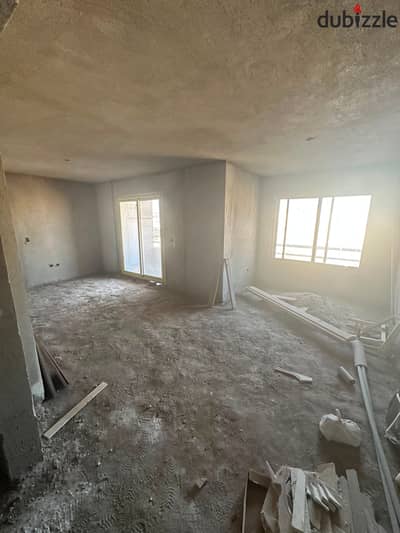 Apartment for rent Zahra El Maadi Phase Eight open view semi-finished