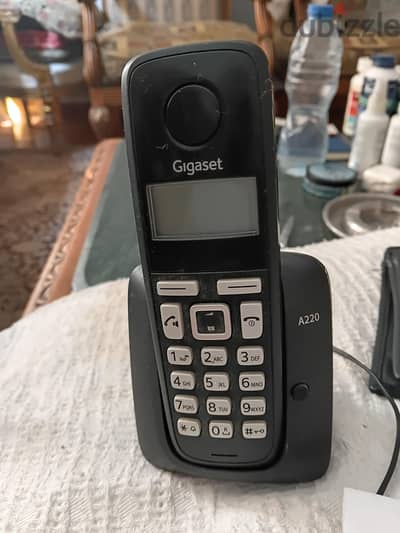 Gigaset A220 Cordless Landline Telephone - Excellent Working Condition