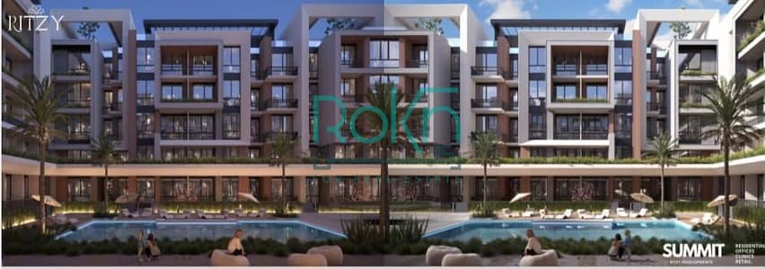 مكتب للبيع فى ارقى اماكن الشيخ زايد و اكثرها كثافة سكانية Office for sale in one of the most prestigious