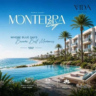 Own a 3-Bedroom Unit at Monterra Bay – K164, 130 SQM Fully Finished, with only 5% Down Payment & 8-Year Installments!