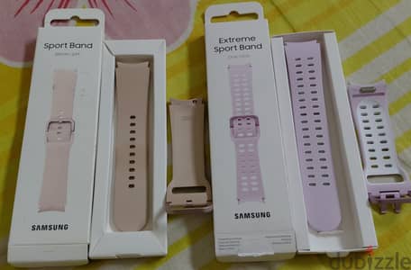 Samsung Watch (2 Original Bands Size M/L & S/M)