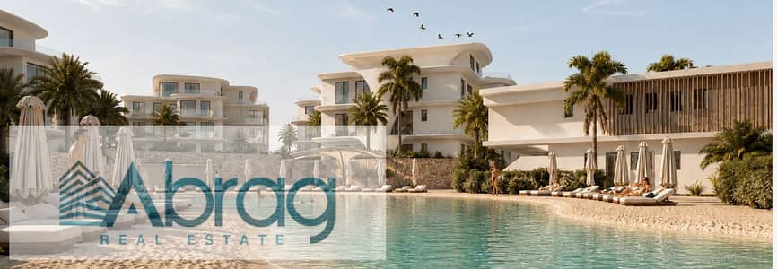 Luxurious Chalet Sea View For sale in AZHA North Cost | With Kitchen& ACs Installments over 10 years