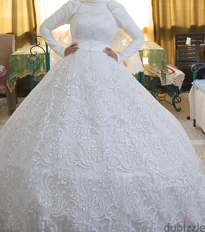فستان زفاف موديل ٢٠٢٦ اتلبس ساعتين سيشن