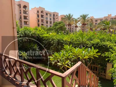 Apartme with private garden for rent in Al Rehab City