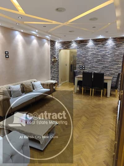 Ground floor apartment without garden for rent furnished in Al Rehab at a special price direct from the owner