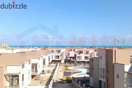 فيلا تاون هاوس للبيع 276 م الساحل الشمالي - مارينا 8 (بحري الطريق تالت صف بعد البحيرة)