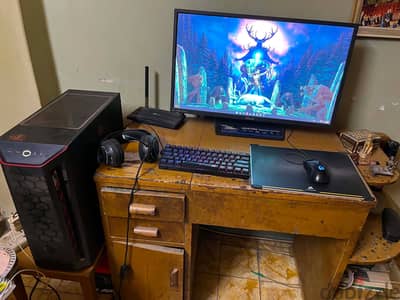 للبيع: سيت أب جيمنج ومونتاج كامل (Ryzen 5 5600X + RTX 2060 MSI + ش