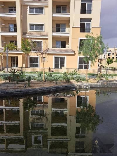 147 sqm apartment for sale in Sarai, a premium compound in the heart of New Cairo on Suez Road.