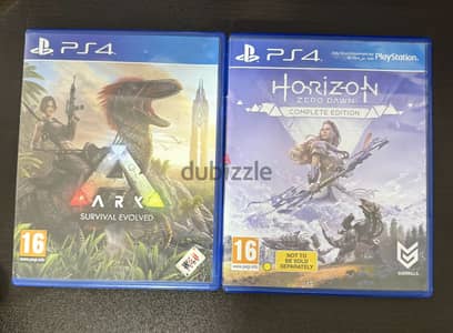 ARK SURVIVAL EVOLVED,,,HORIZON ZERO DAWN