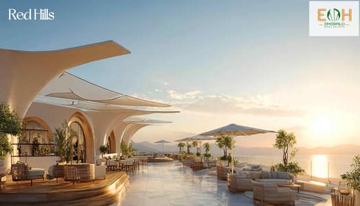 Book a 112 m² two-bedroom unit surrounded by vast green spaces