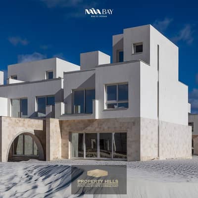 Chalet by the sea, immediate handover, fully finished in NAIA BAY next to Fouka Bay and Hacienda West in Ras El Hekma