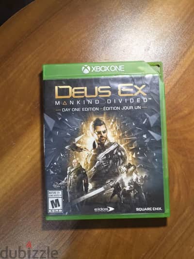 لعبة Deus Ex بحالة ممتازة ل xbox one