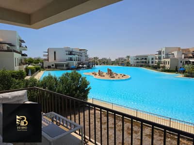 Fully Finished, Furnished, with Appliances & ACs 3-Bedroom Chalet with Pool View for Sale in Blanca, Marassi North Coast