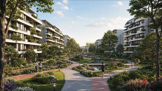 Sky Roof 106م للبيع في Sky View 3 بالشيخ زايد | كمبوند متكامل الخدمات