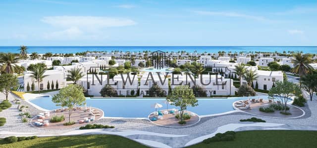 شالية للبيع متشطب بالكامل يري البحر استلام ٢٠٢٦ في دي باي الساحل الشمالي D-bay north coast