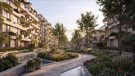 Ground Apartment 122m for Sale in Sheikh Zayed Prime Location in Sky View 3