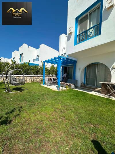 Lowest price for a 3-bedroom ground-floor chalet with a garden at Mountain View North Coast (Crete Phase): immediate delivery, high-end finishing, spa