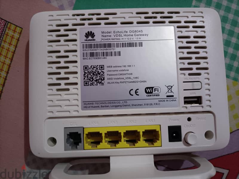 راوتر فودافون DG8045 1