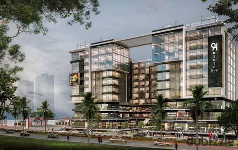 A medical clinic finished for sale 18m in 9inth Hub Mall with a face on the central axis with a minimum down payment of 221 thousand and the lowest monthly installment of 15 thousand + discount + management and operation company central axis