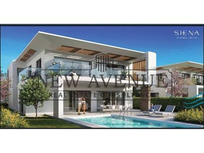 Sea View Standalone Villa for sale in Marassi | Sienna, fully finished - Emaar