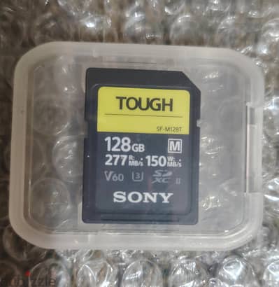 أقوي كارت ذاكره سوني   Sony Tough V60 277 R 150w