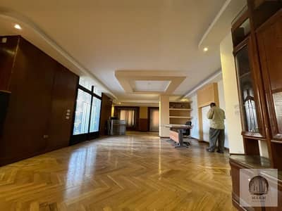 A fully furnished villa for rent in South Academy, 600 sq m, 5 floors, modern finishing, with air conditioning, suitable for residential or administra