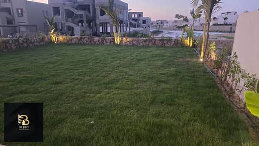 شاليه غرفتين بحديقة مفروش فرش راقي للإيجار Pool View في هاسندا ويست الساحل الشمالي