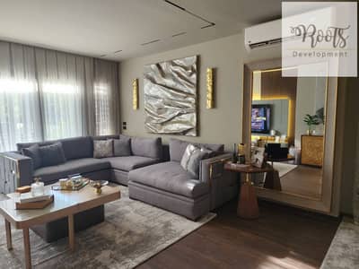 للبيع شقة أرضي بحديقة على حمام السباحة مفروشة في وان 16 سوديك – الشيخ ذايد For Sale Apartment with Garden,Pool View – One16 SODIC, Sheikh Zayed.