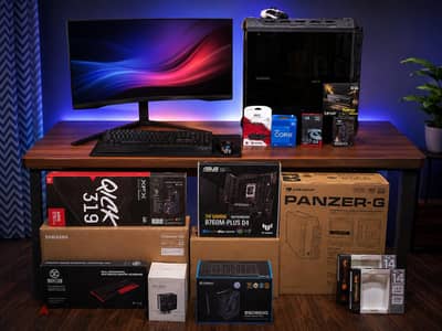  تجميعة Gaming قوية للبيع – RX 7800 XT 16GB 